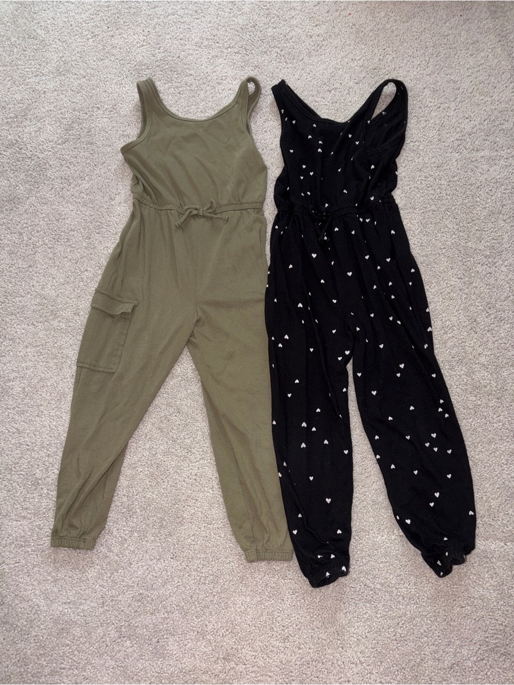 Wonder Nation Sleeveless Jumpsuits